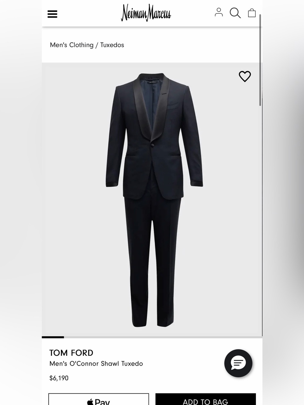 Tom Ford Black Shawl Lapel Tuxedo + velvet bow tie